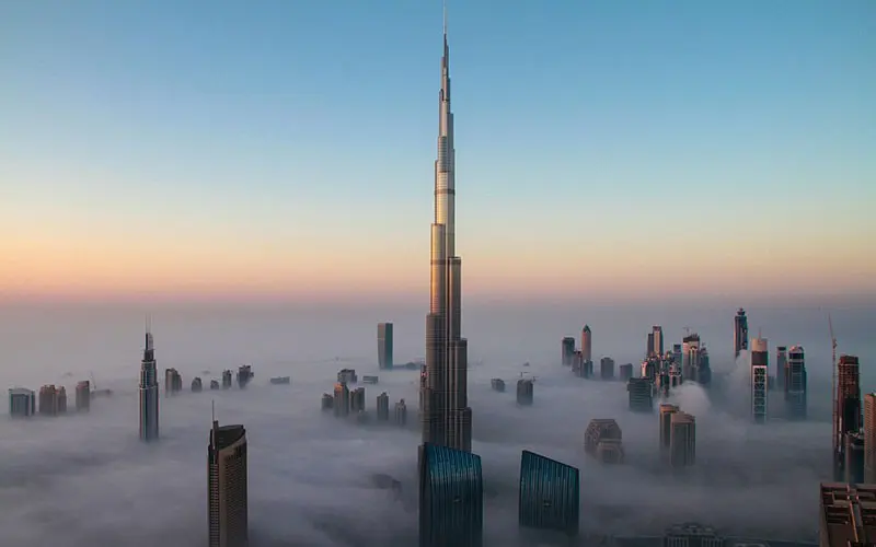 How many floors is Burj Khalifa?