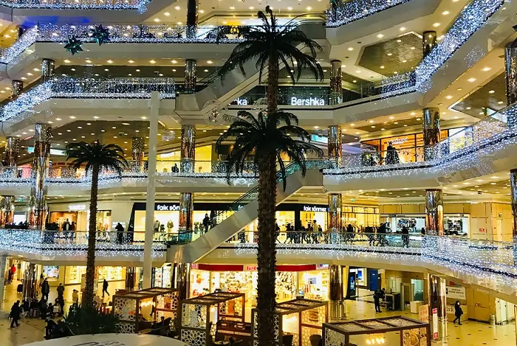 Beautiful design of Jawaharlal Mall