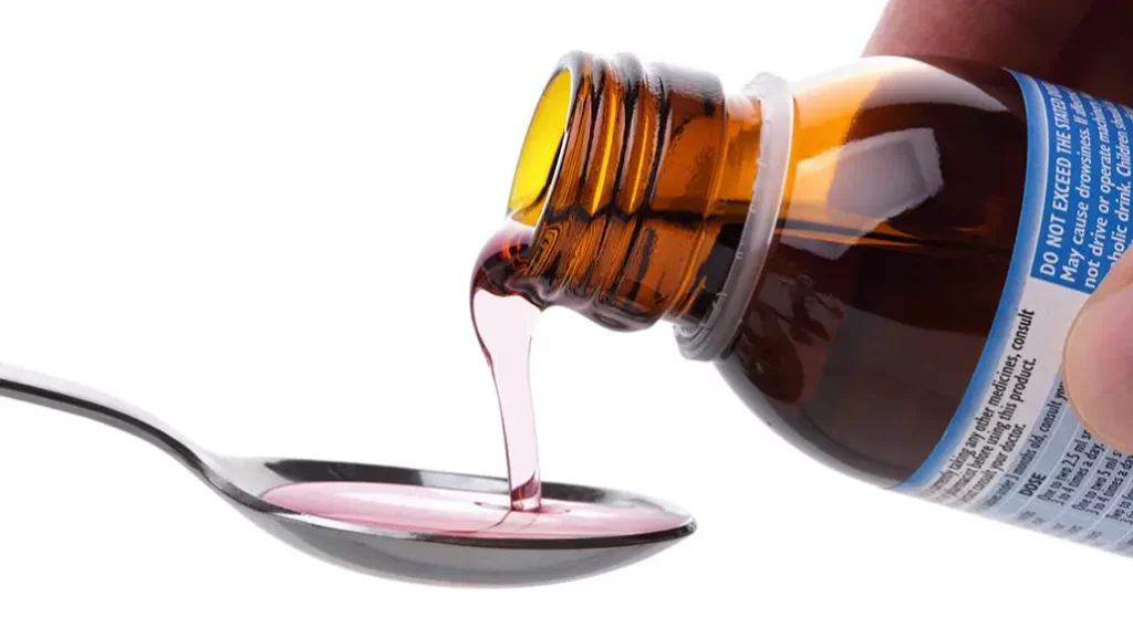 Prohibited syrups when traveling to Dubai